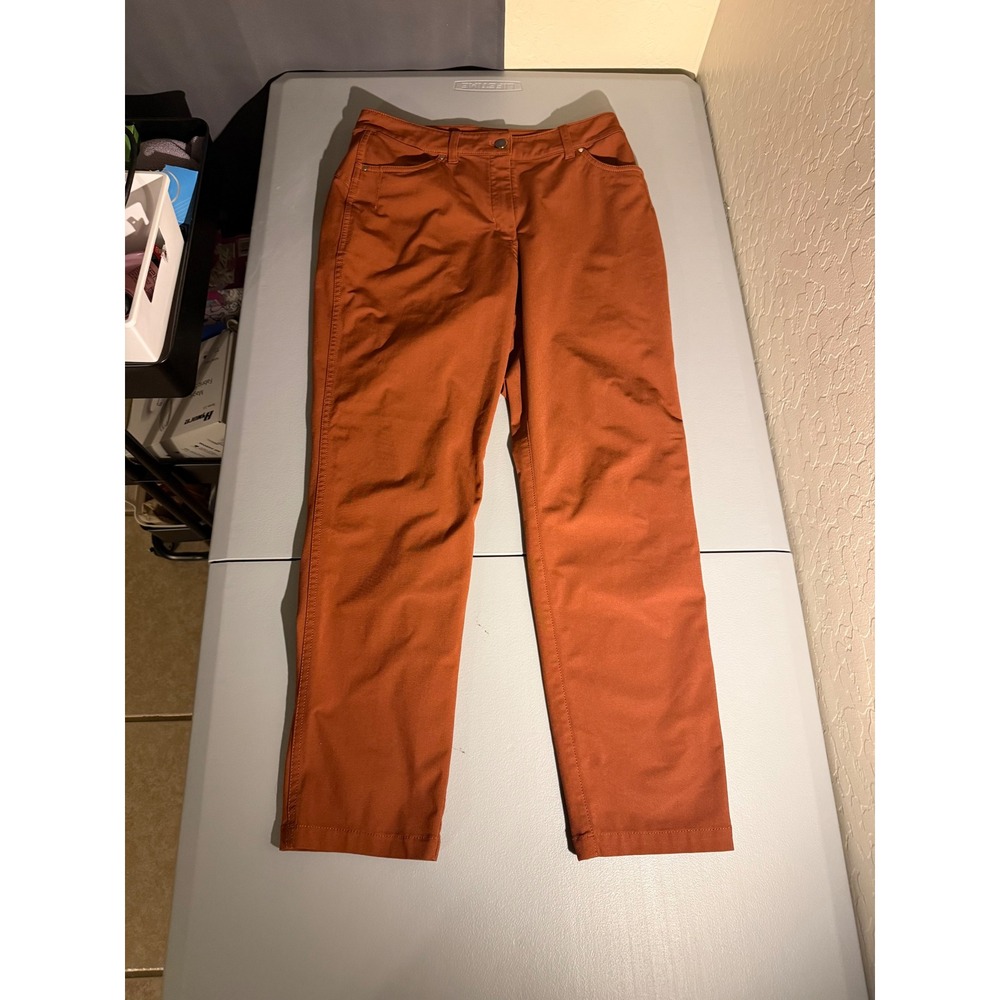 Lululemon City Sleek 5 Pocket High Rise Pant 7/8 Warpstreme Copper Clay Size 8